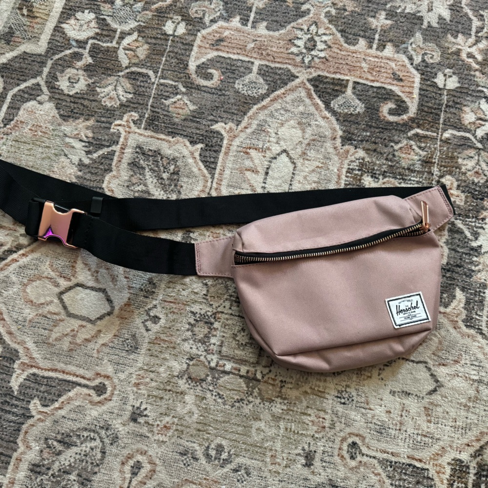 Herschel Supply Co. Belt Bag Rose Gold Fanny Pack Festival Concert Travel